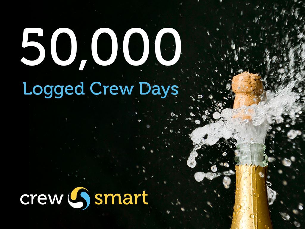 50,000 Logged Crew Days