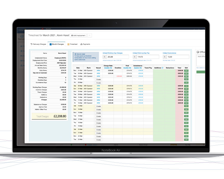 Timesheets